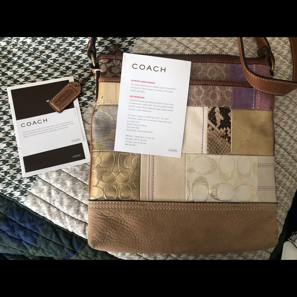 Coach Patchwork Crossbody. Excellent Condition. - image 6